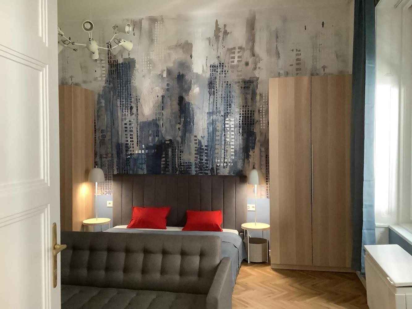 Designer Downtown Apartment Budapest Exteriör bild